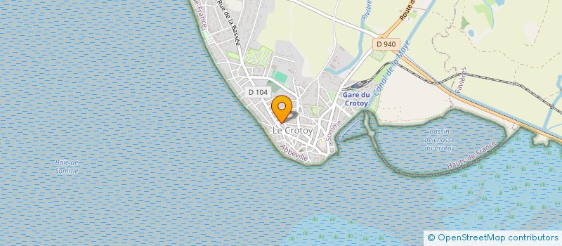 localisation de l'entreprise MONSIEUR ROBERT NICOLAY à LE CROTOY