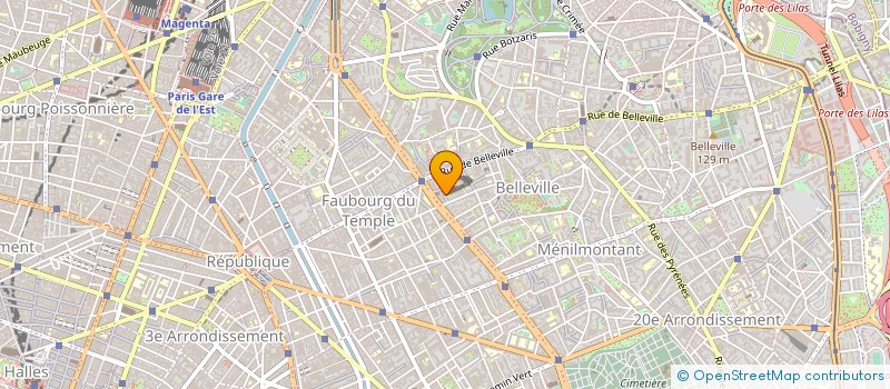 localisation de l'entreprise MONSIEUR ROBERT NIZARD à PARIS