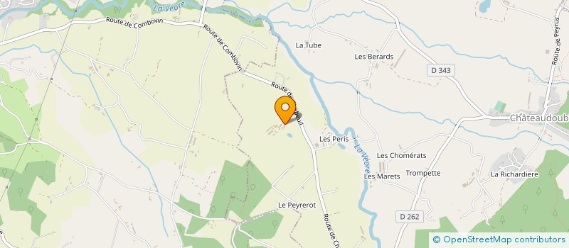 localisation de l'entreprise MONSIEUR ROBERT NOYER à CHATEAUDOUBLE