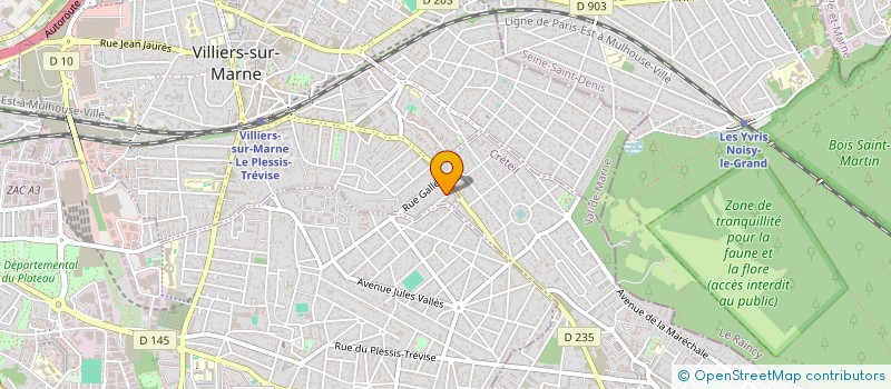 localisation de l'entreprise MONSIEUR ROBERT OSTERMANN  VILLIERS-SUR-MARNE