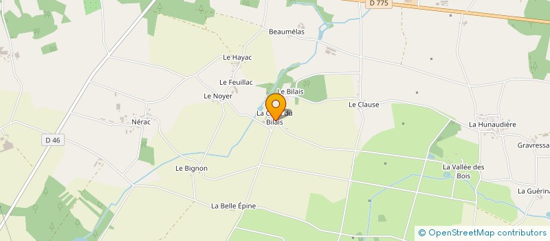 localisation de l'entreprise MONSIEUR ROBERT PABOEUF à AVESSAC