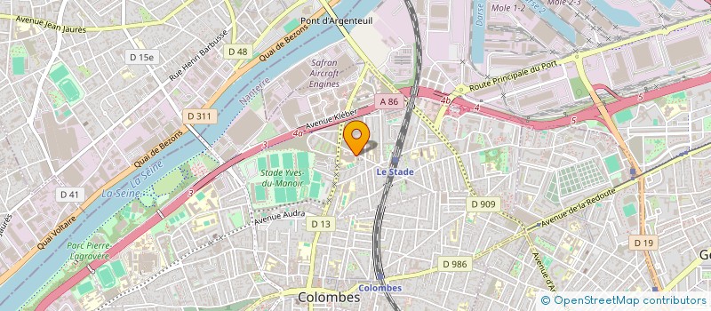localisation de l'entreprise MONSIEUR ROBERT PALIK à COLOMBES
