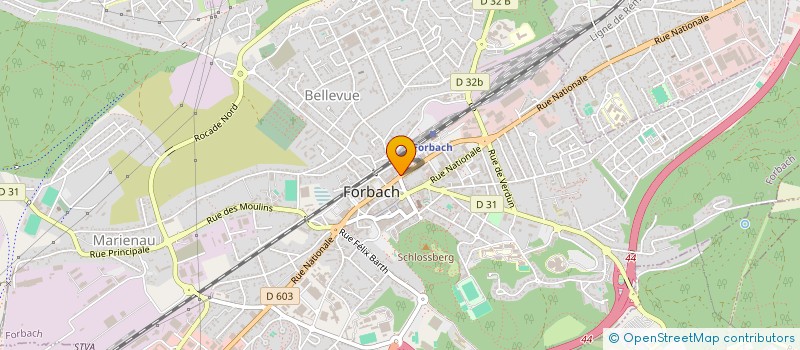 localisation de l'entreprise MONSIEUR ROBERT PALL  FORBACH