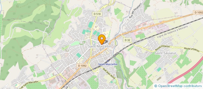 localisation de l'entreprise MONSIEUR ROBERT PALMIERI  SAINT-MARCELLIN