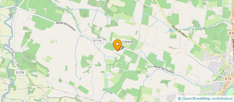 localisation de l'entreprise MONSIEUR ROBERT PANELLI  CONDOM