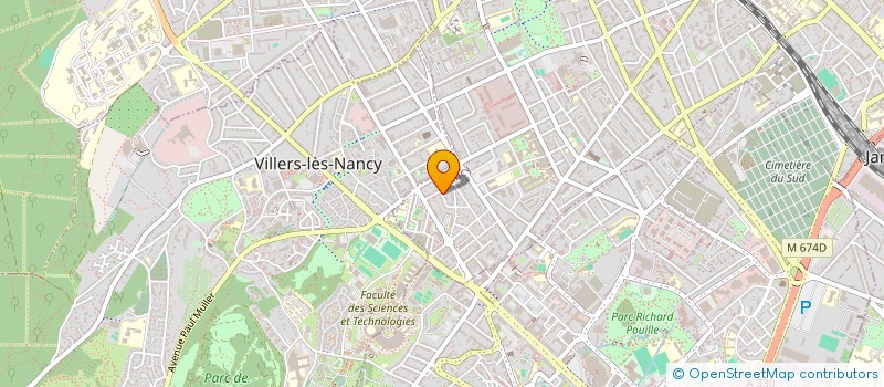 localisation de l'entreprise MONSIEUR ROBERT PAPO à NANCY