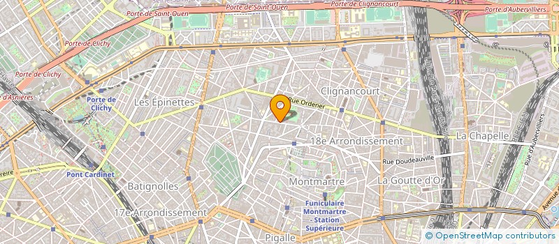 localisation de l'entreprise MONSIEUR ROBERT PATARD à PARIS