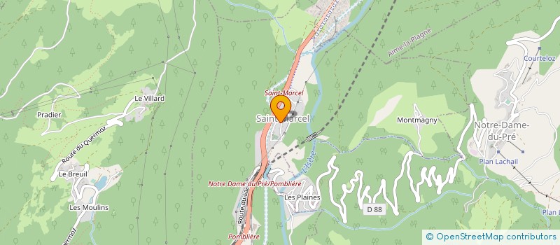 localisation de l'entreprise MONSIEUR ROBERT PAUCOD à SALINS-FONTAINE