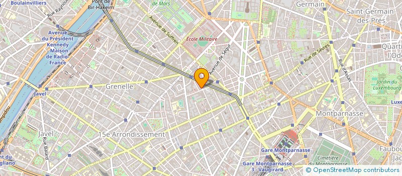 localisation de l'entreprise MONSIEUR ROBERT PAUMELLE  PARIS