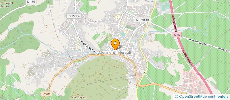 localisation de l'entreprise MONSIEUR ROBERT PAVIA  CLERMONT-L'HERAULT