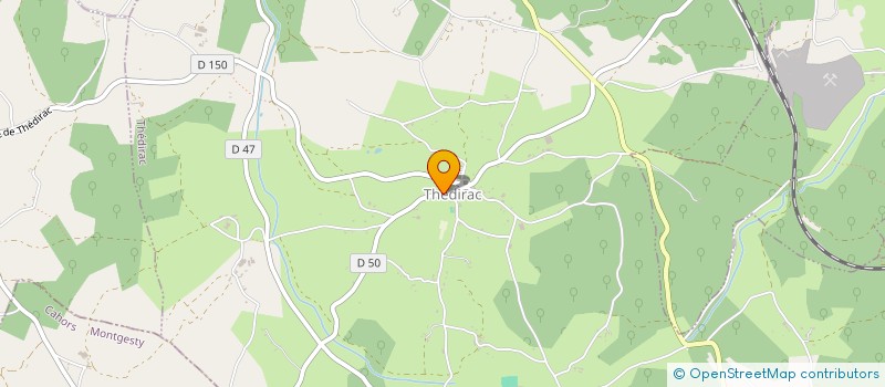 localisation de l'entreprise MONSIEUR ROBERT PENN  THEDIRAC