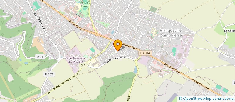 localisation de l'entreprise MONSIEUR ROBERT PERMENTIER  FRANQUEVILLE-SAINT-PIERRE