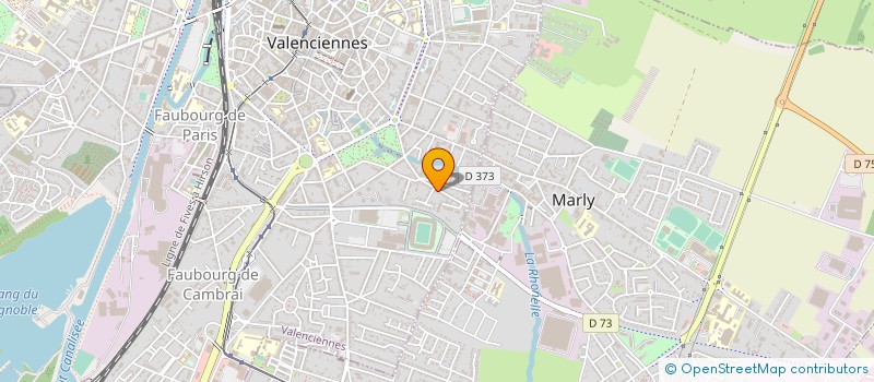 localisation de l'entreprise MONSIEUR ROBERT PETIT  VALENCIENNES