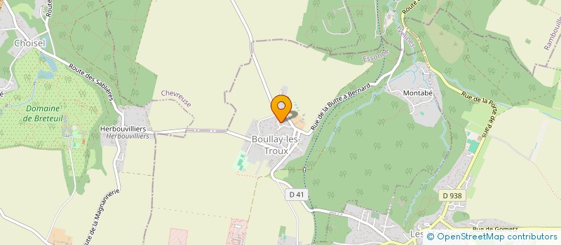 localisation de l'entreprise MONSIEUR ROBERT PEYRANO  BOULLAY-LES-TROUX