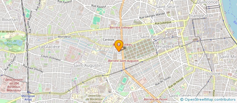 localisation de l'entreprise MONSIEUR ROBERT PHELUT  BORDEAUX