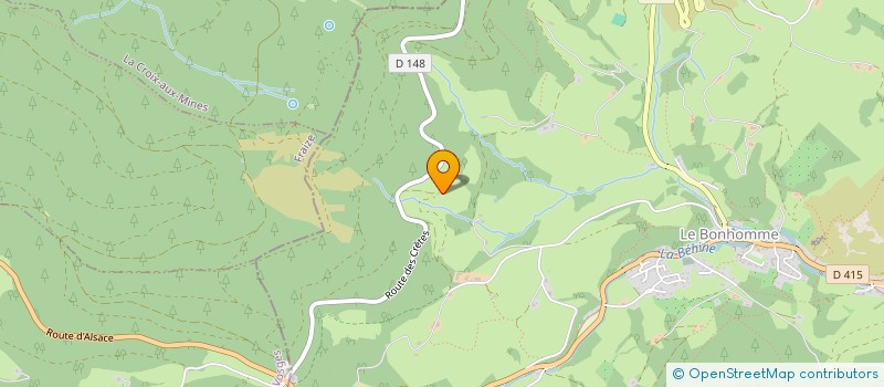 localisation de l'entreprise MONSIEUR ROBERT PIERRE  LE BONHOMME