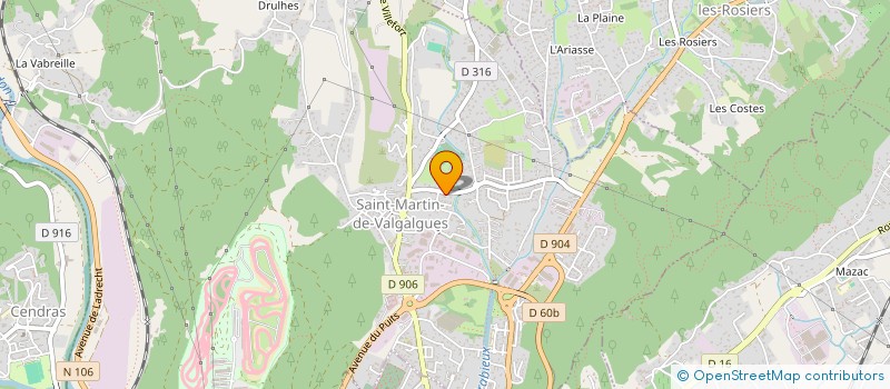 localisation de l'entreprise MONSIEUR ROBERT PIETERHONS à SAINT-MARTIN-DE-VALGALGUES