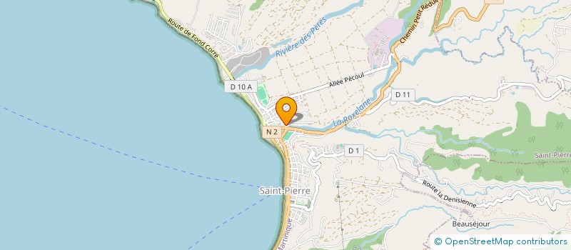 localisation de l'entreprise MONSIEUR ROBERT PIETRZAK  SAINT-PIERRE