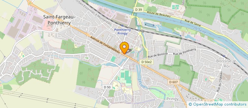 localisation de l'entreprise MONSIEUR ROBERT PIGEAU  SAINT-FARGEAU-PONTHIERRY