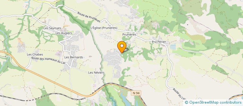 localisation de l'entreprise MONSIEUR ROBERT PIGNATEL à CHORGES