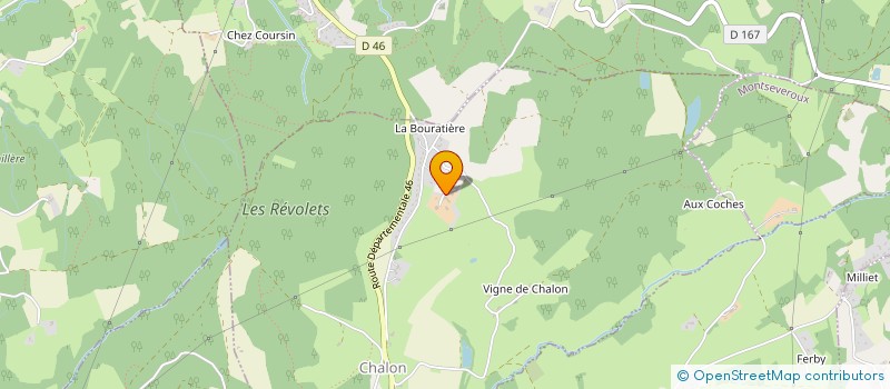 localisation de l'entreprise MONSIEUR ROBERT PIOT  CHALON