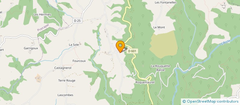 localisation de l'entreprise MONSIEUR ROBERT PLANTECOSTE à CASSANIOUZE