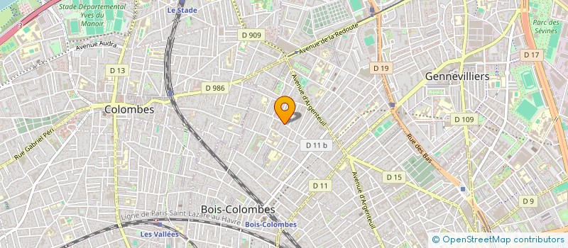 localisation de l'entreprise MONSIEUR ROBERT PLECZELUK à BOIS COLOMBES