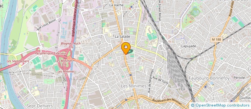 localisation de l'entreprise MONSIEUR ROBERT PON à TOULOUSE