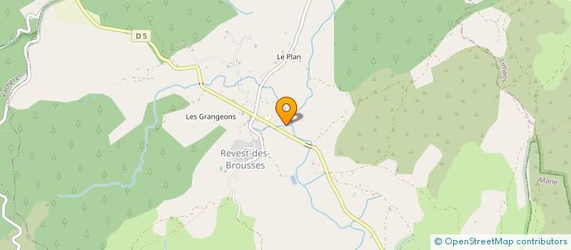 localisation de l'entreprise MONSIEUR ROBERT PONTET  MONTSALIER