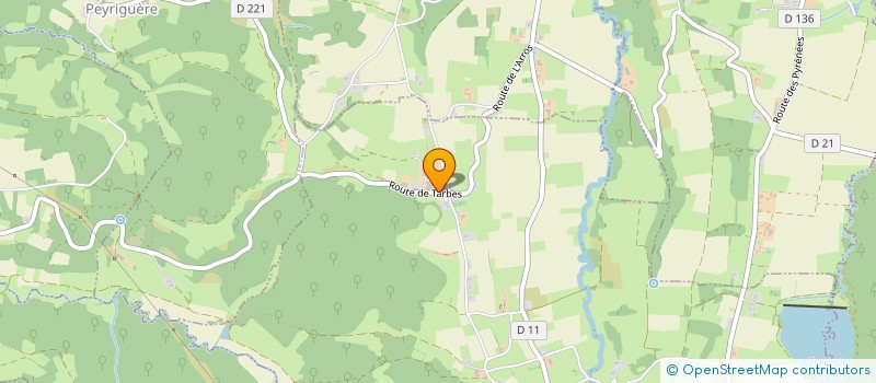 localisation de l'entreprise MONSIEUR ROBERT POQUE  ORIEUX