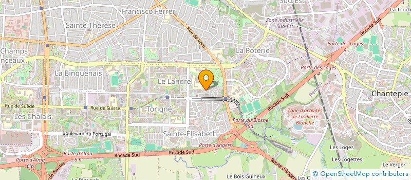 localisation de l'entreprise MONSIEUR ROBERT POSTOLACHE  RENNES