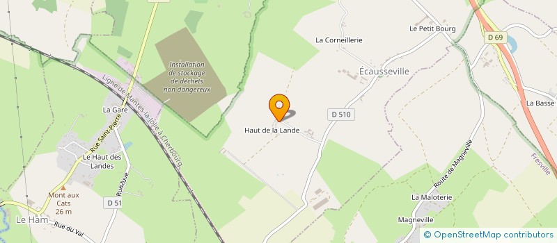 localisation de l'entreprise MONSIEUR ROBERT POUPPEVILLE  QUINEVILLE