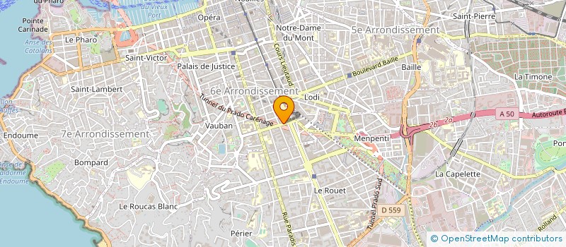 localisation de l'entreprise MONSIEUR ROBERT PREAU à MARSEILLE
