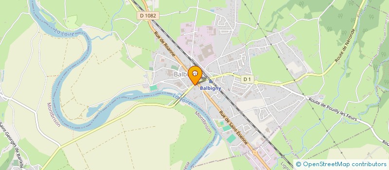 localisation de l'entreprise MONSIEUR ROBERT PRESLE  BALBIGNY