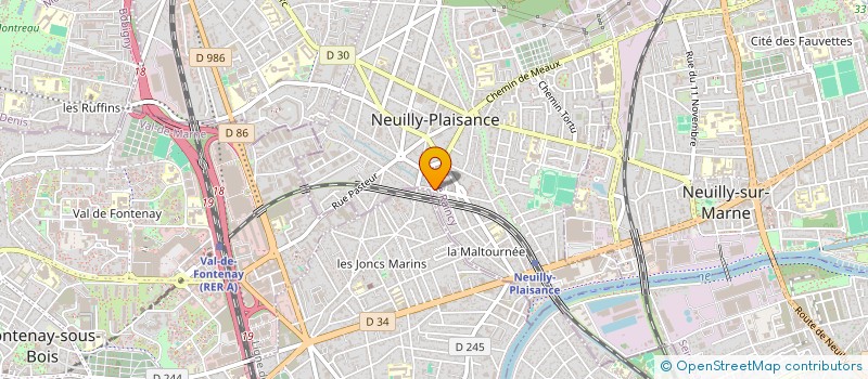 localisation de l'entreprise MONSIEUR ROBERT PRIGENT à NEUILLY-PLAISANCE