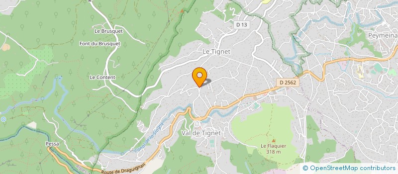 localisation de l'entreprise MONSIEUR ROBERT PRIMON à SAINT-CEZAIRE-SUR-SIAGNE