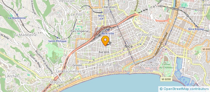 localisation de l'entreprise MONSIEUR ROBERT PRINSKY à NICE