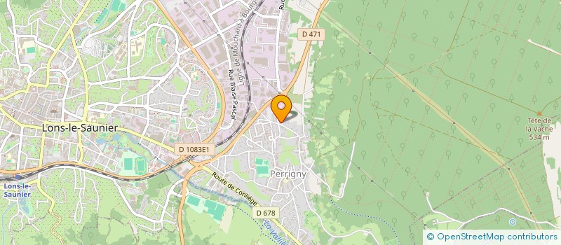 localisation de l'entreprise MONSIEUR ROBERT PRUDENT  PERRIGNY