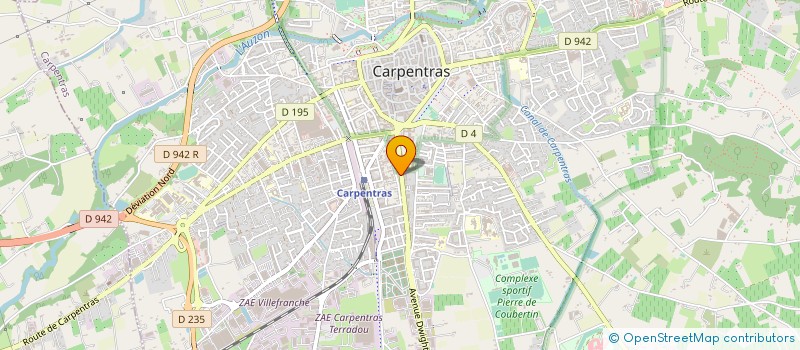 localisation de l'entreprise MONSIEUR ROBERT PUIGSERVER  CARPENTRAS