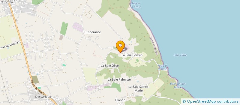 localisation de l'entreprise MONSIEUR ROBERT QUILLIN à SAINT-FRANCOIS