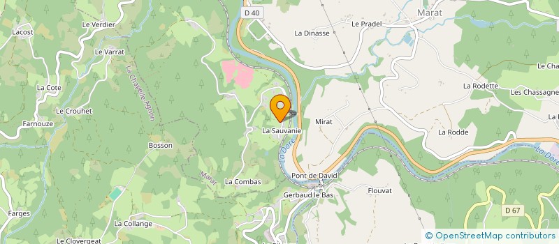 localisation de l'entreprise MONSIEUR ROBERT QUIQUANDON à BERTIGNAT