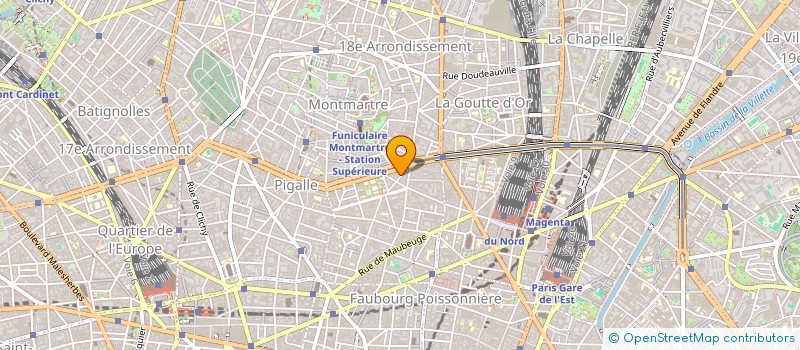 localisation de l'entreprise MONSIEUR ROBERT RAMBO à PARIS