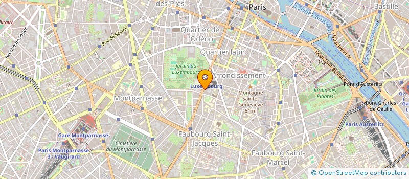 localisation de l'entreprise MONSIEUR ROBERT RANQUET  PARIS