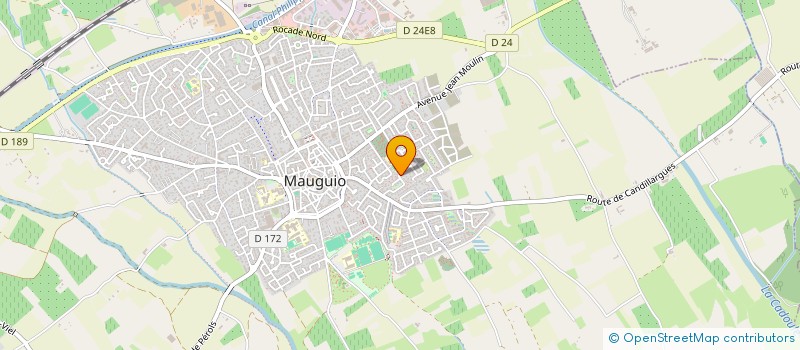 localisation de l'entreprise MONSIEUR ROBERT RATINAUD à MAUGUIO