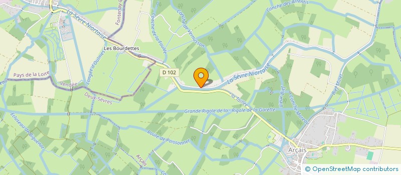 localisation de l'entreprise MONSIEUR ROBERT RAYMOND JUIN  ARCAIS