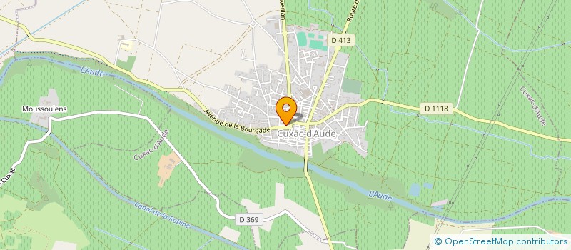 localisation de l'entreprise MONSIEUR ROBERT RAYNIER  CUXAC-D'AUDE