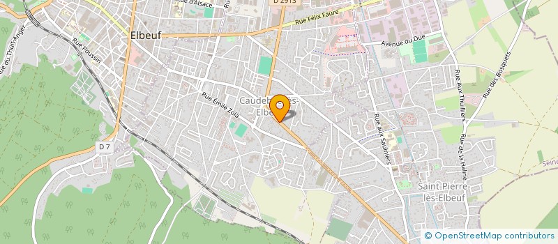 localisation de l'entreprise MONSIEUR ROBERT REGNAULT  CAUDEBEC-LES-ELBEUF