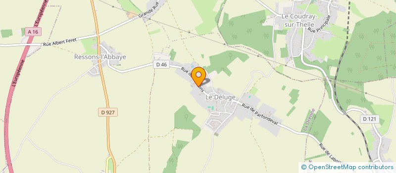 localisation de l'entreprise MONSIEUR ROBERT REMERY  LA DRENNE