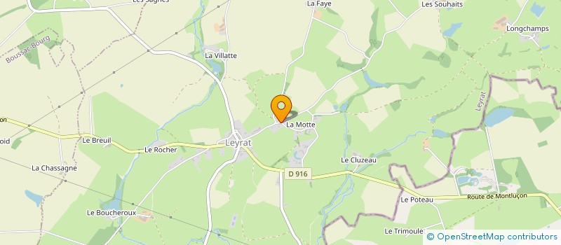 localisation de l'entreprise MONSIEUR ROBERT RENAUD à LEYRAT