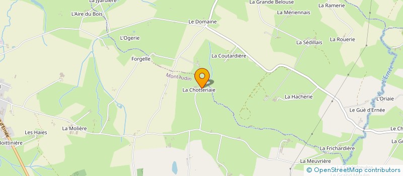 localisation de l'entreprise MONSIEUR ROBERT RENAULT à MONTAUDIN